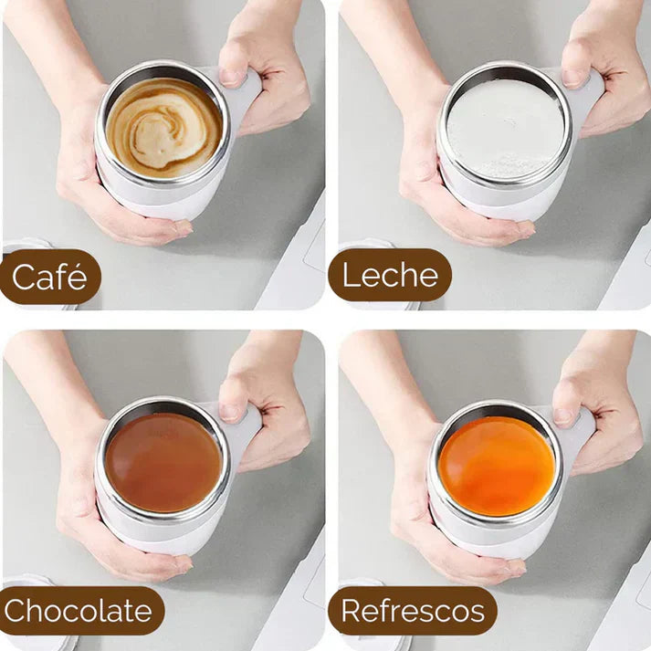 ☕ TAZA AUTOMEZCLADORA + ENVÍO GRATIS 🚚
